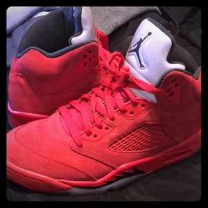 Jordan V Retro “Red Suede”